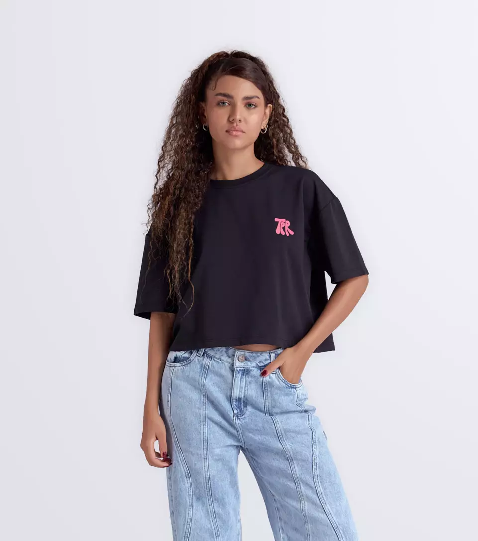 Naty T Shirt Oversize Estampada TyperNG