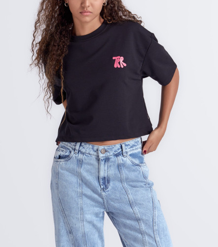 Naty T Shirt Oversize Estampada TyperNG