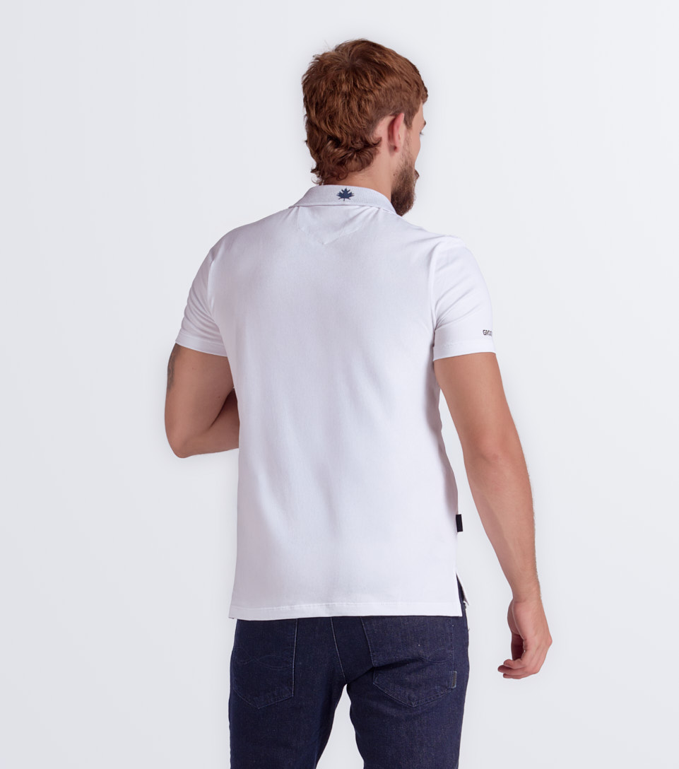 Pack Polo Slim Masculina Groggy 830346 BL