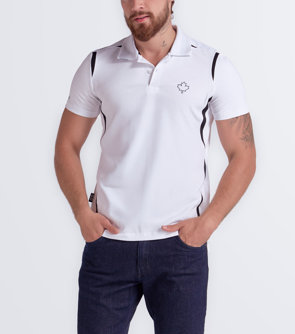 Pack Polo Slim Masculina Groggy 830346 BL