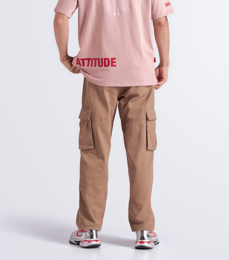 Pantalon Para Hombre Tipo Cargo Unicolor Unser 832360 CF