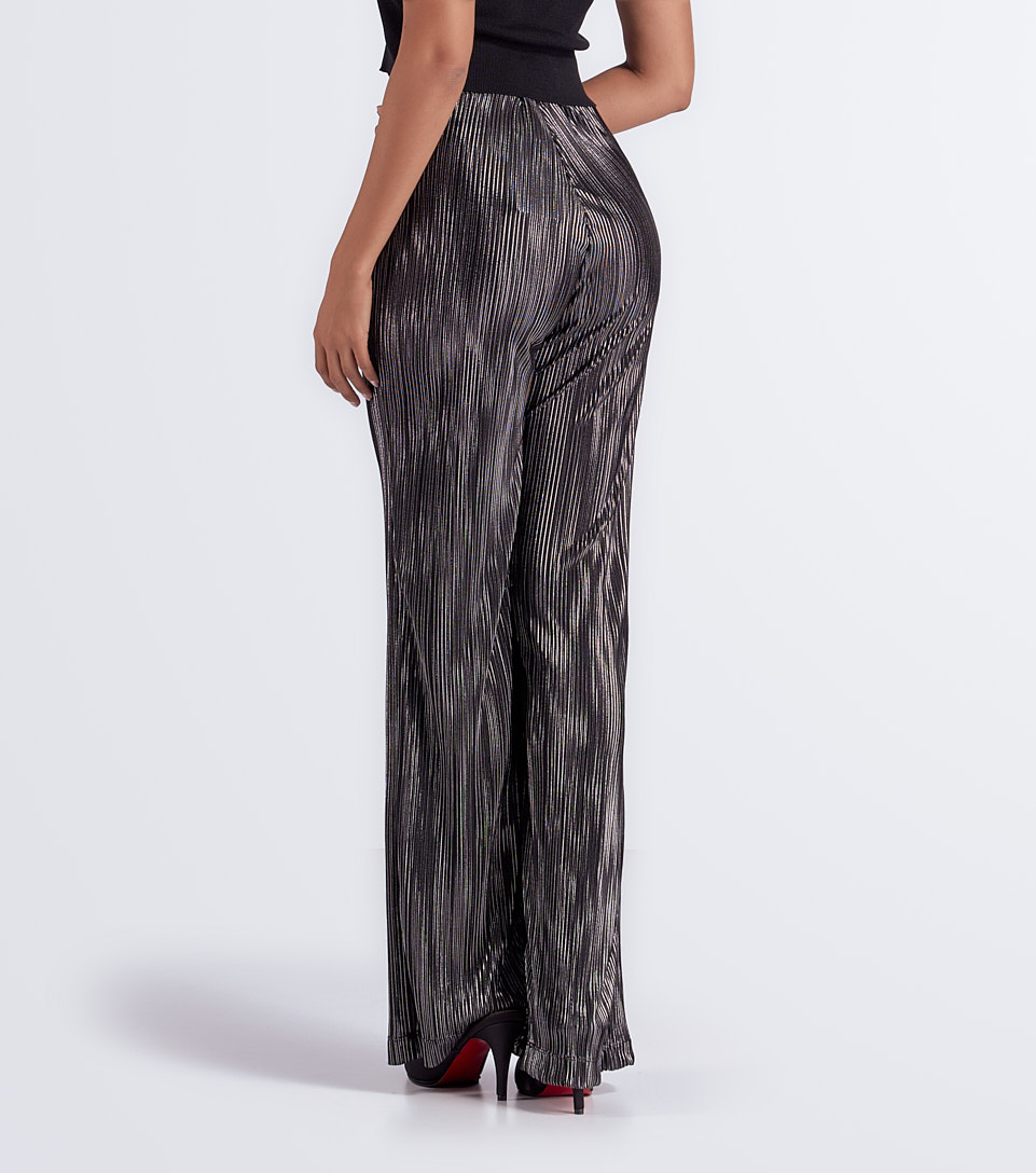 Pantalon Para Mujer En Textil Brillante Derek 833261 NG