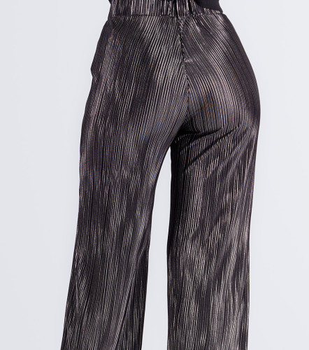 Pantalon Para Mujer En Textil Brillante DerekNG