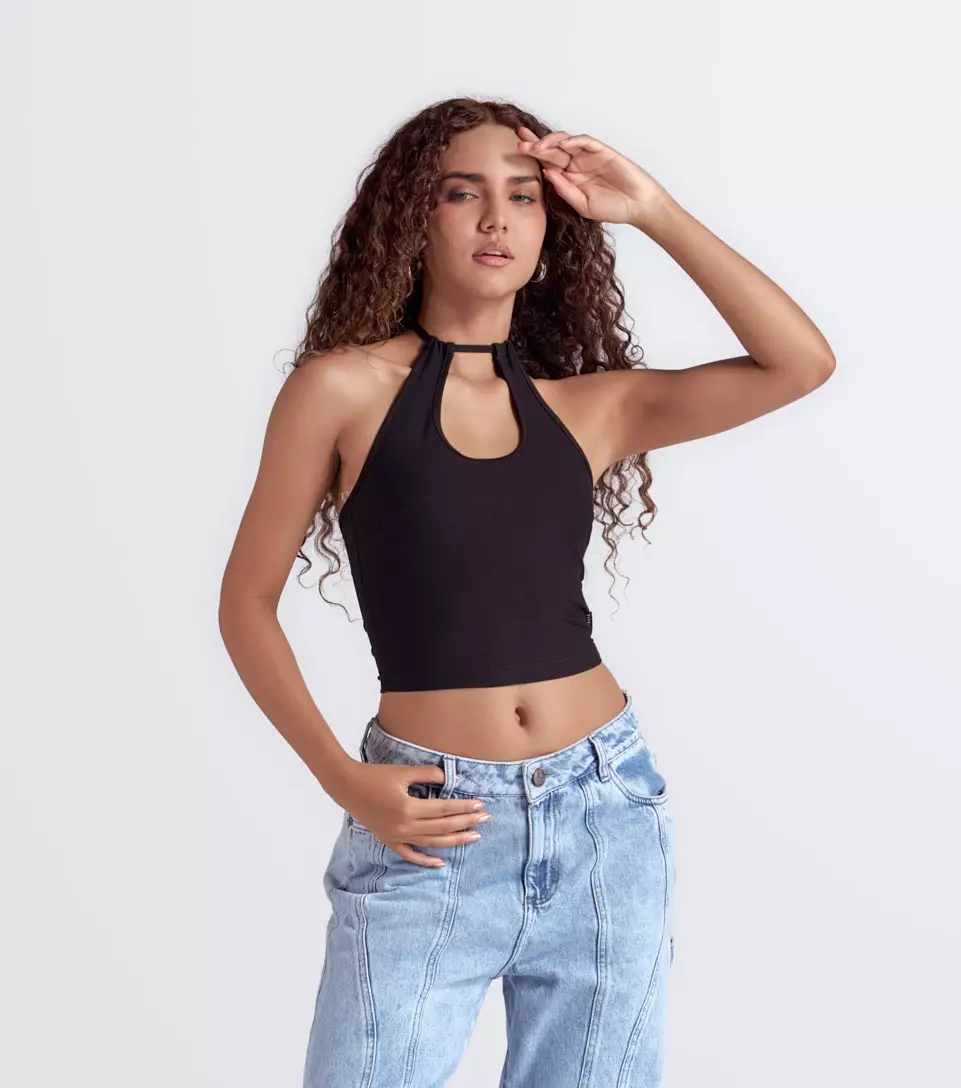 Paula Blusa Slimfit Combinada TyperNG