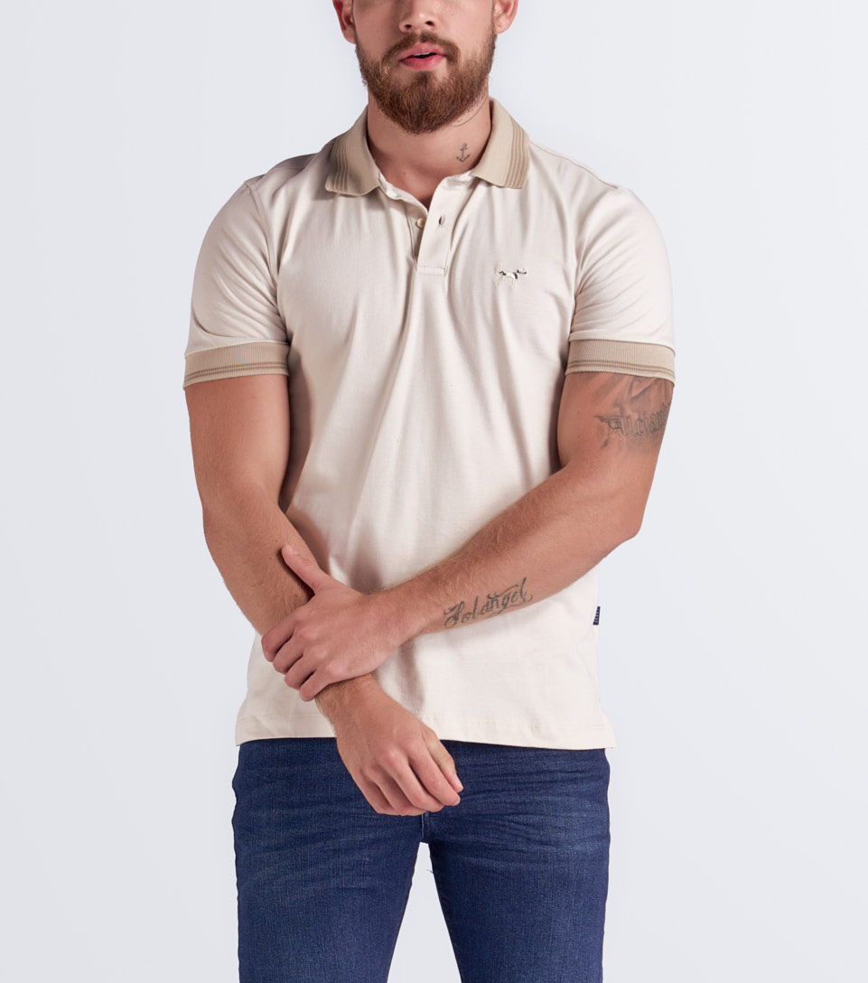 Polo Scout Striped Collar 128412 AR