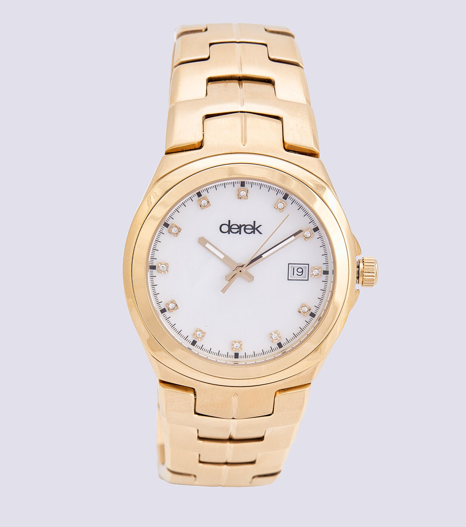 Reloj Para Mujer Pulso Metalico Derek 818027 DO