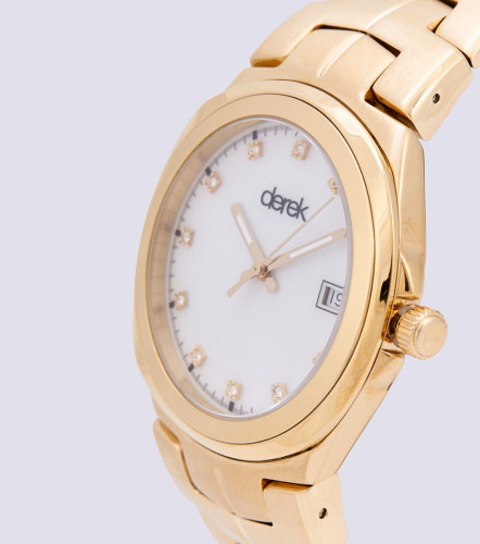 Reloj Para Mujer Pulso Metalico DerekDO