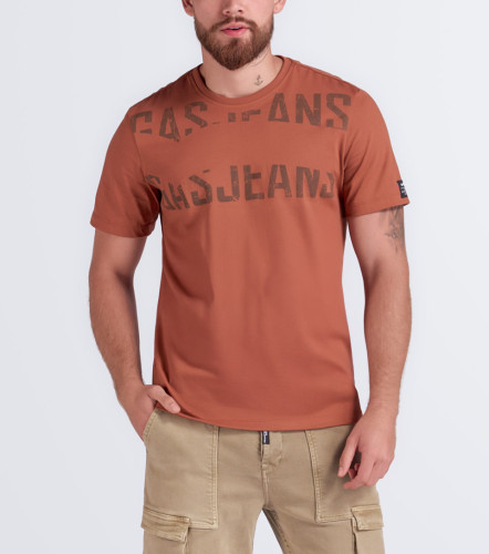 Self Camiseta Estampada Regular Fit Masculina GasTR