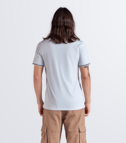 Slim Andres T Shirt Unicolor Estampada UnserAC