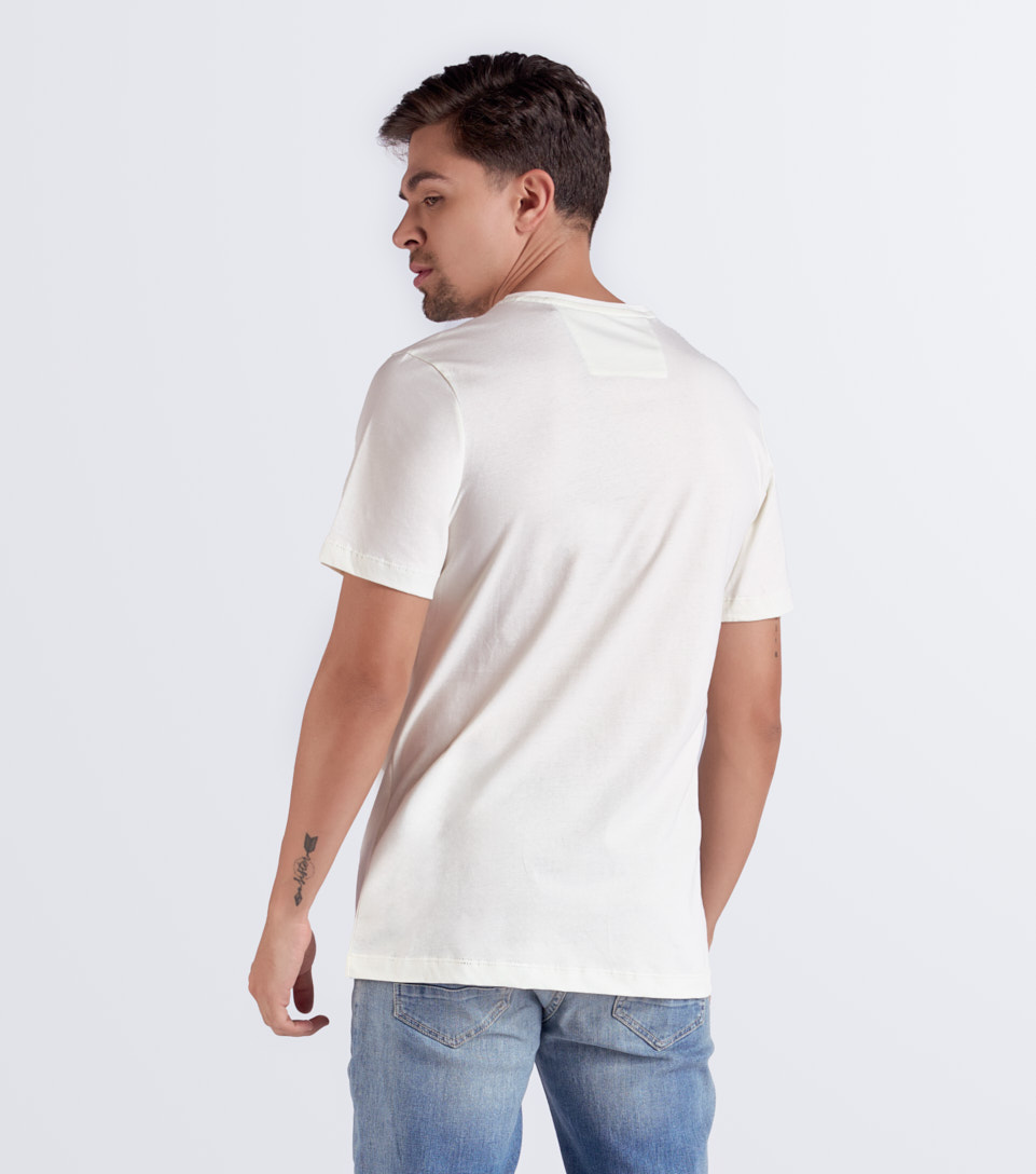 Slim Luis T Shirt Unicolor Estampado Unser 835050 AR