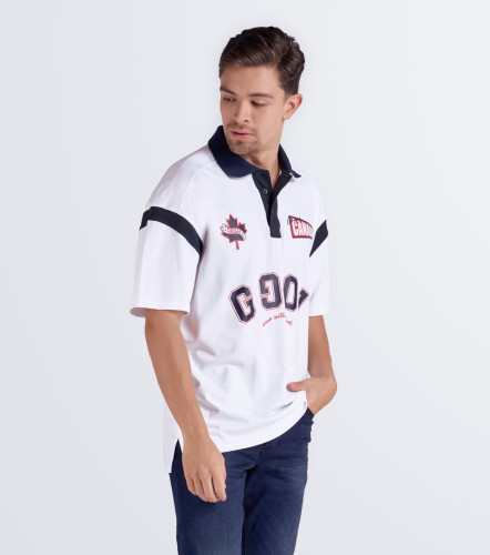 Sloan Polo Oversized Groggy MasculinaBL