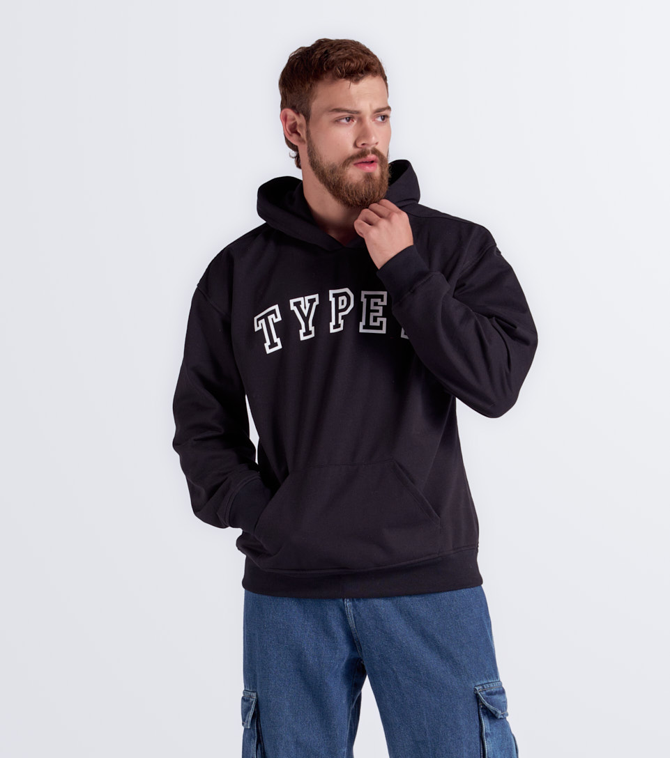 Valentino Buzo Tipo Hoodie Con Capota TyperNC