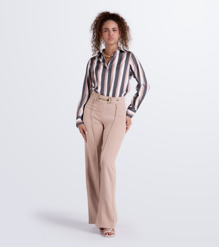 Blusa Camisera Para Mujer Jimena Manga Larga DerekKQ