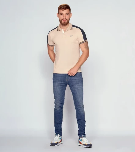 Nest Polo Slim Fit Masculina GasKQ