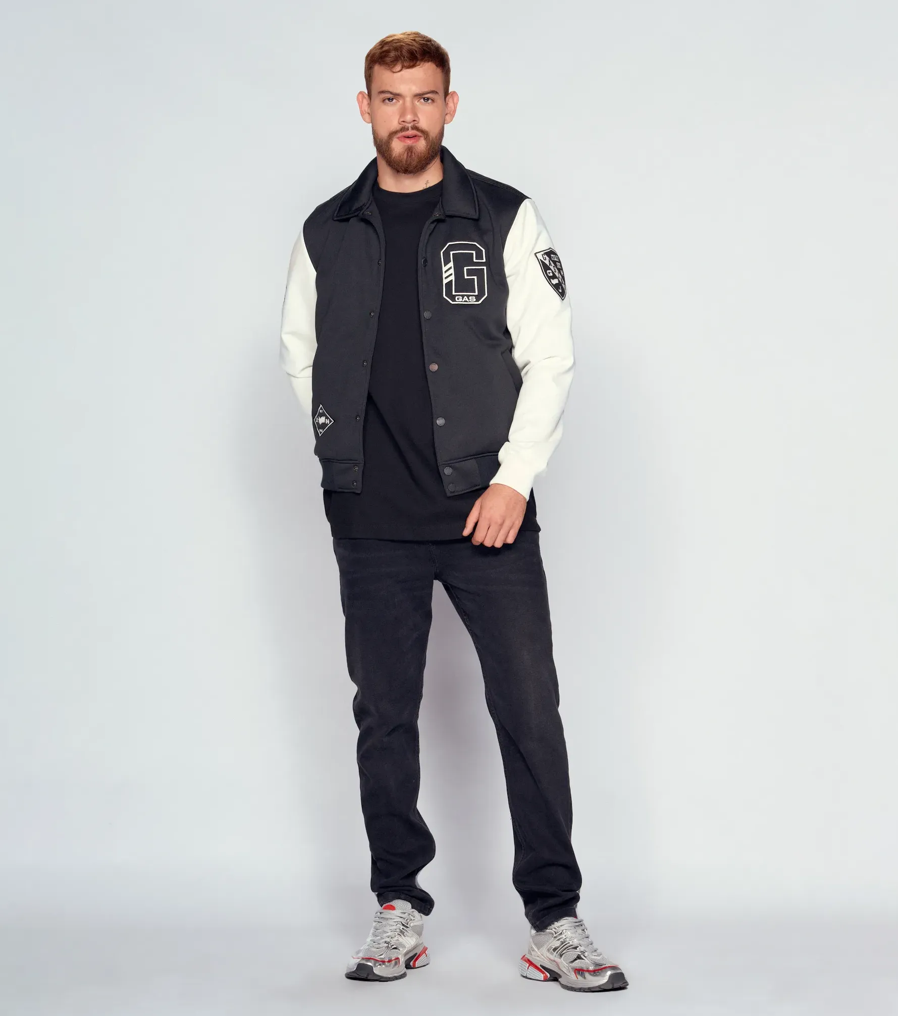 Adria Chaqueta Varsity Masculina Gas 833142 NG