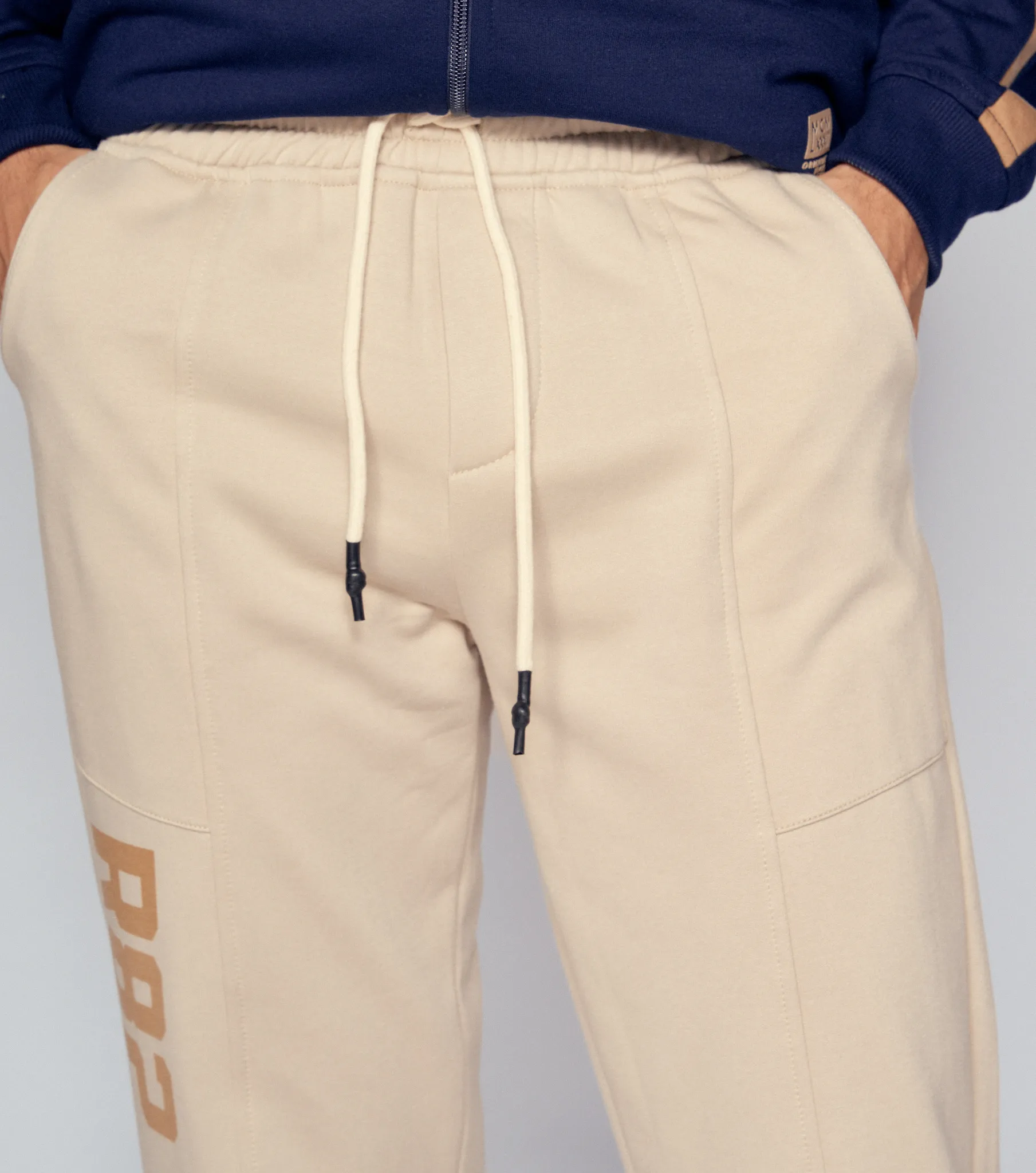 Jogger Para Hombre Unicolor Con Elastico Unser 834052 KQ