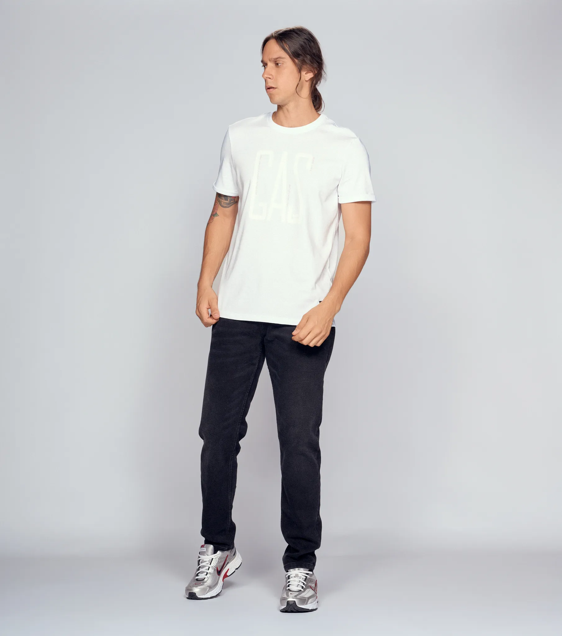 Bolt Camiseta Estampada Slim Fit Masculina Gas 834152 BL