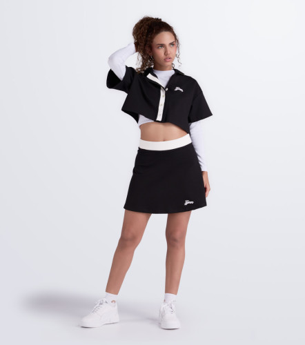 Ivett Falda Comfort Semi Rotonda Con Tejido TyperNG