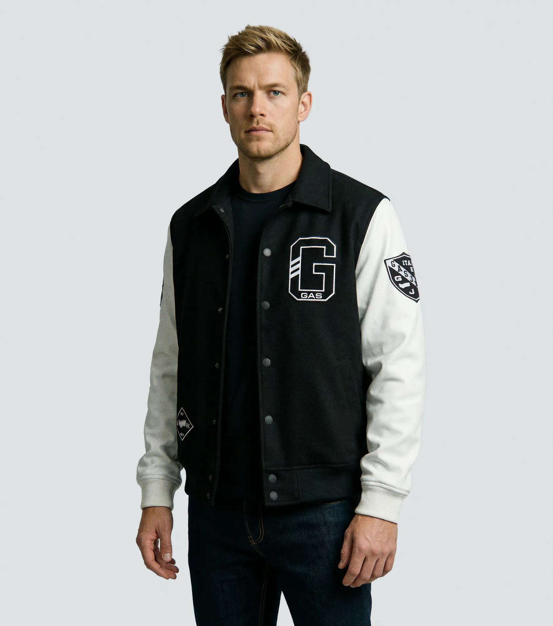 Adria Chaqueta Varsity Masculina GasNG