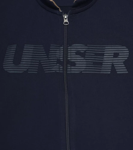 Buzo Para Hombre De Cremallera Y Combinacion De Cortes En MangasAV