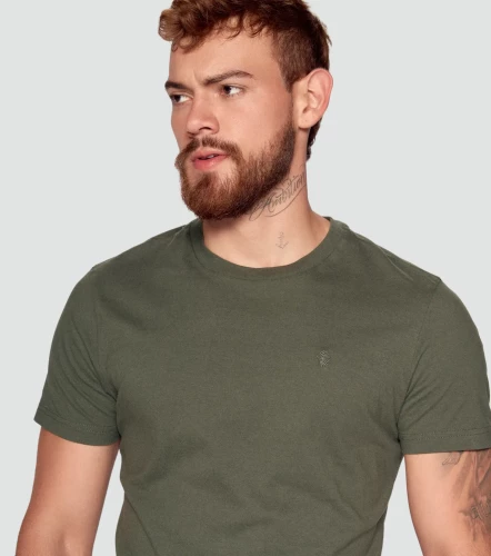 Camiseta Mc Slim Linea Hombre AmericaninoVD