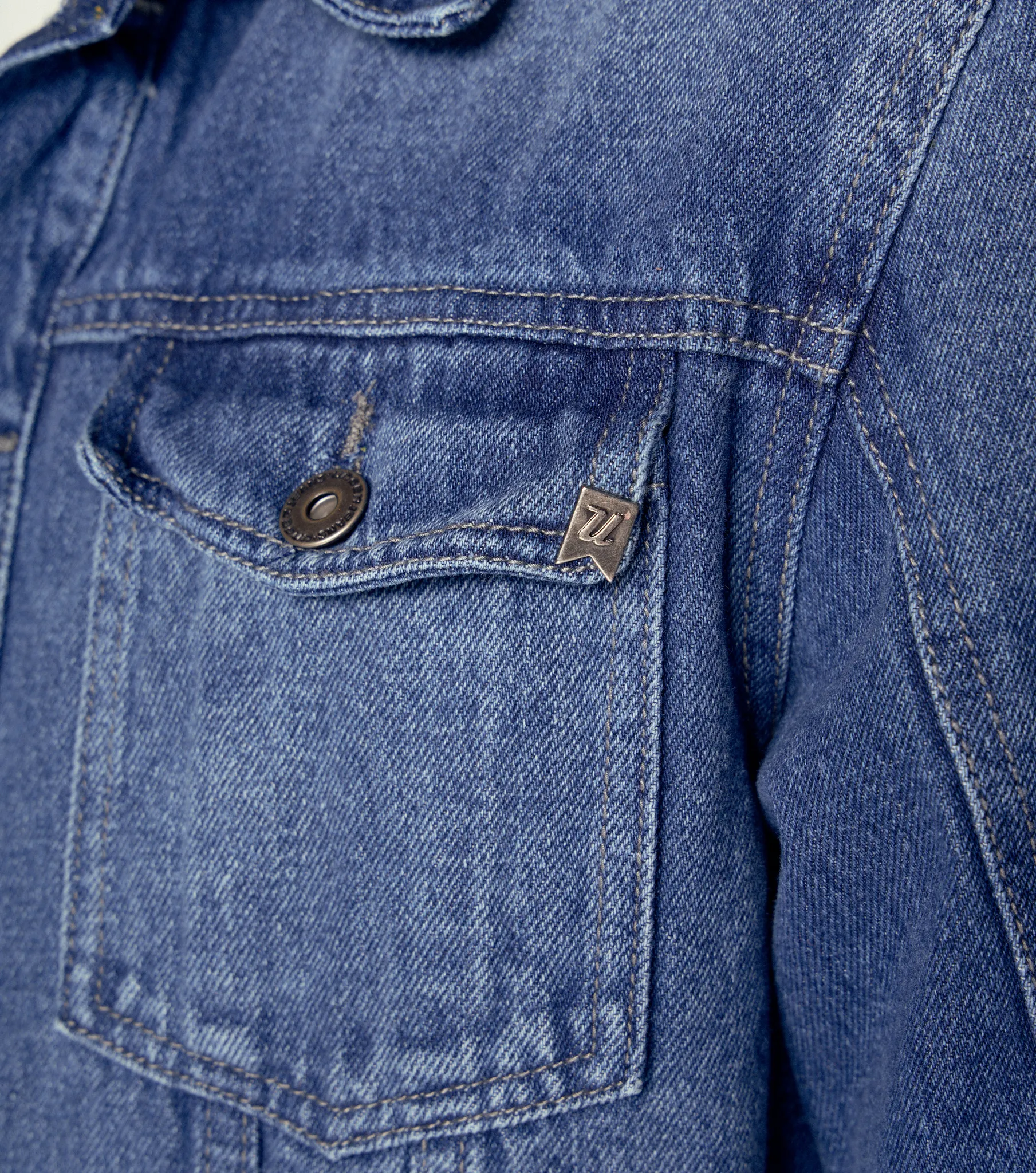 Chaqueta Para Hombre En Indigo Con Proceso Unser 830963 AZ