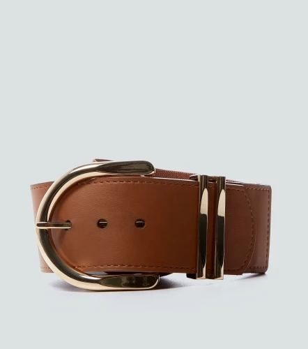 Cinturon Para Mujer Con Hebilla Dorada Amelia DerekKQ