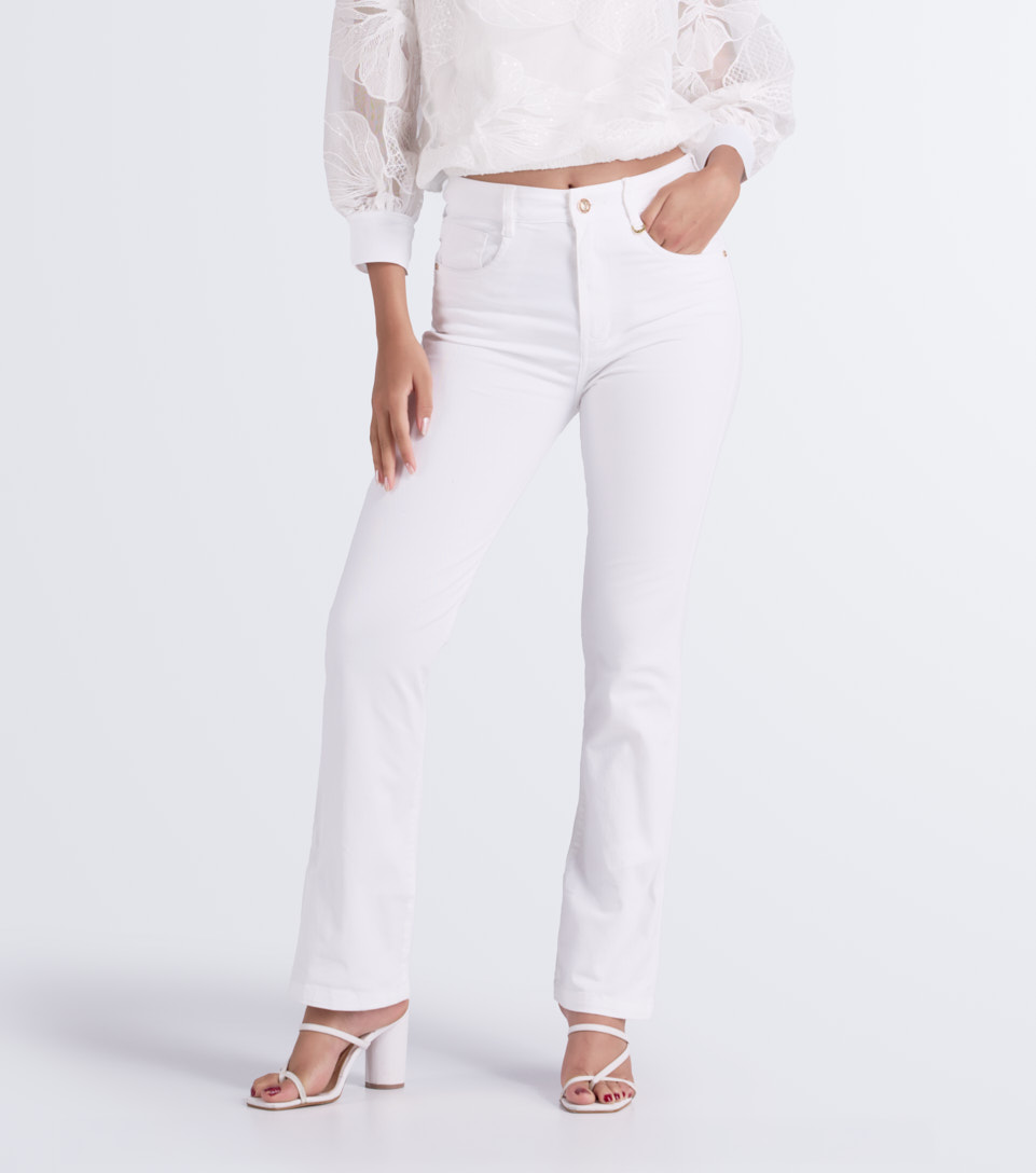 Jean Para Mujer Bota Recta Unicolor Praga Megan Derek 833752 BL