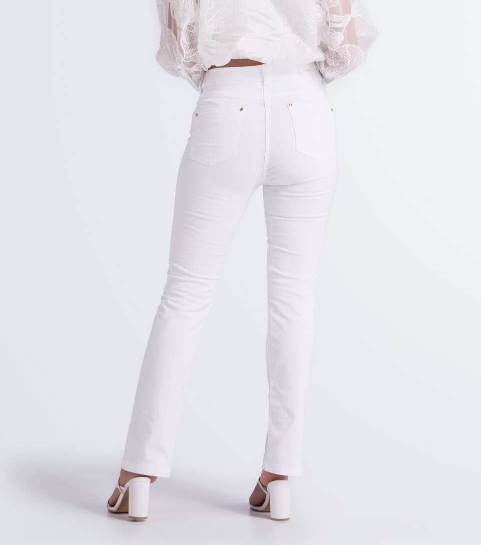 Jean Para Mujer Bota Recta Unicolor Praga Megan Derek 833752 BL