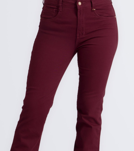 Jean Para Mujer Bota Recta Unicolor Praga Megan DerekVT