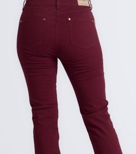 Jean Para Mujer Bota Recta Unicolor Praga Megan DerekVT