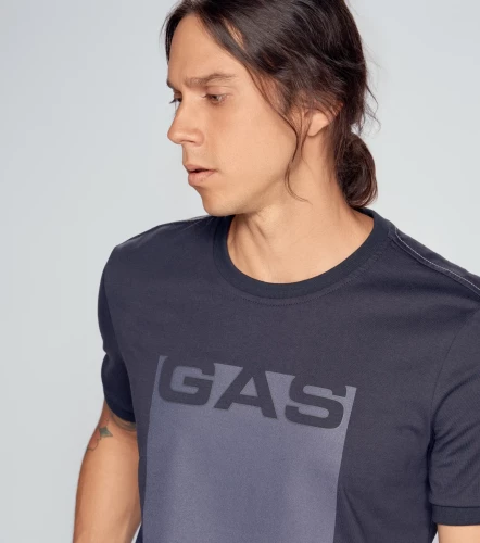 Kunno Camiseta Slim Fit Masculina GasAO