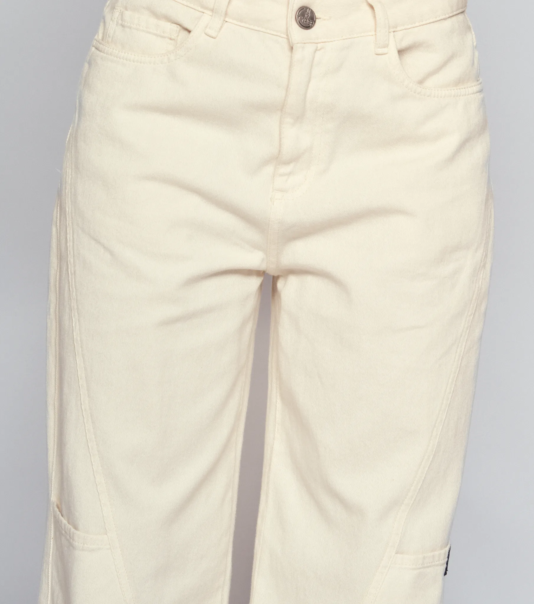 Taylor Pantalon Bota Recta Con Cortes Typer 835173 