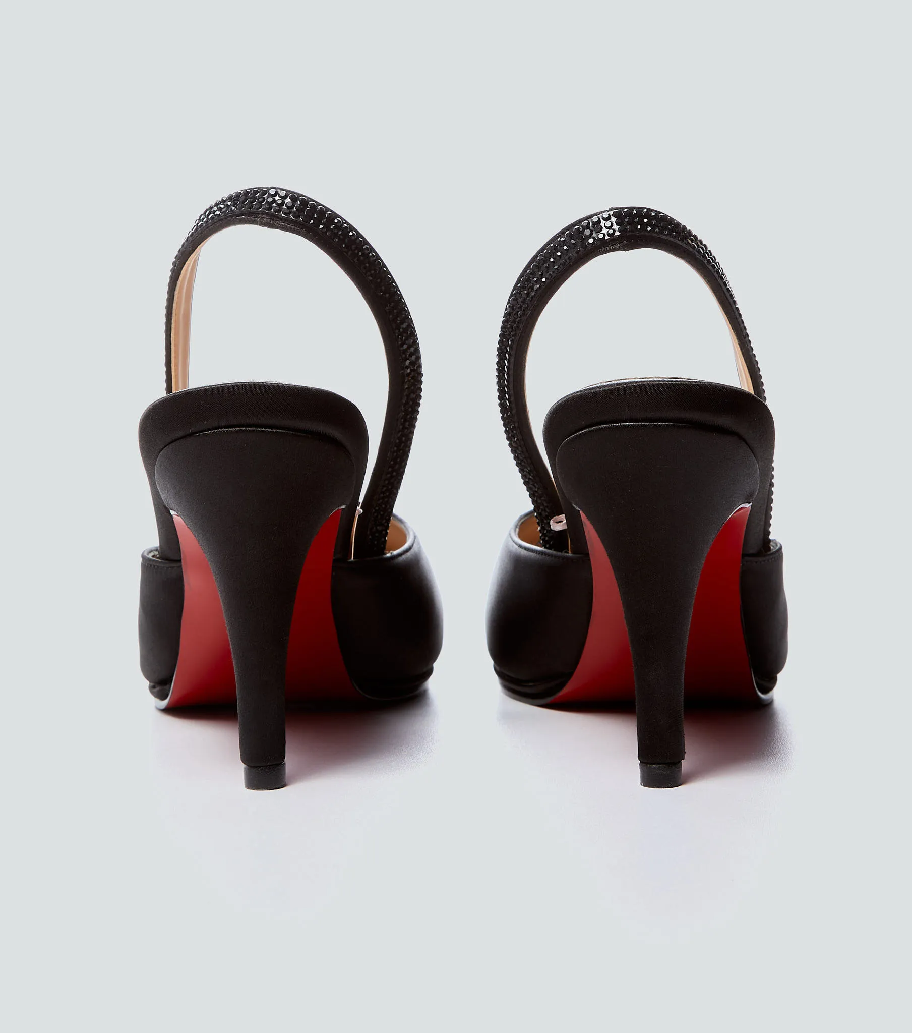 Zapatilla Para Mujer Con Tacon Y Brillos Derek 834655 NG