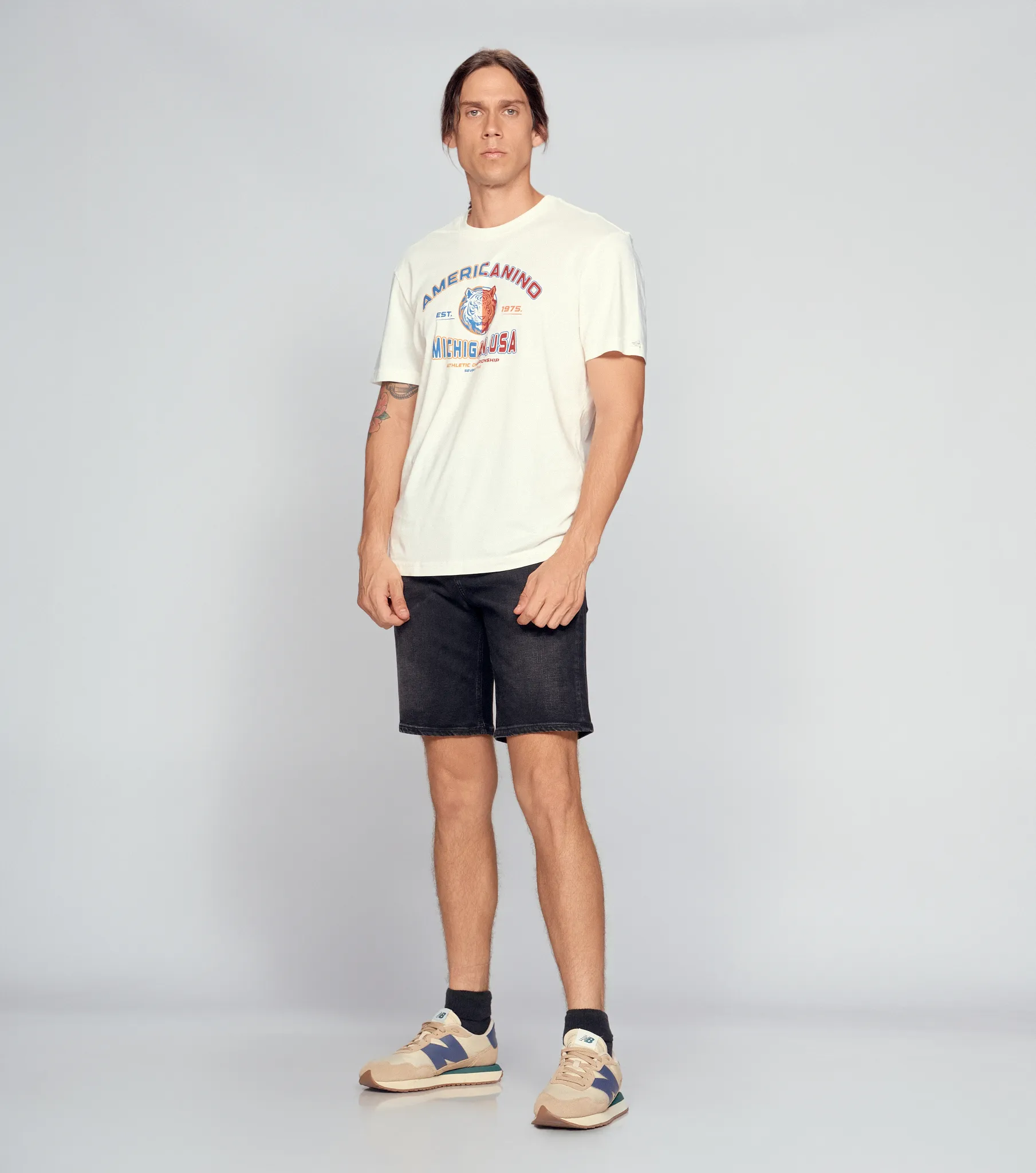 Camiseta Americanino Mc Slim Fit 129913 CR