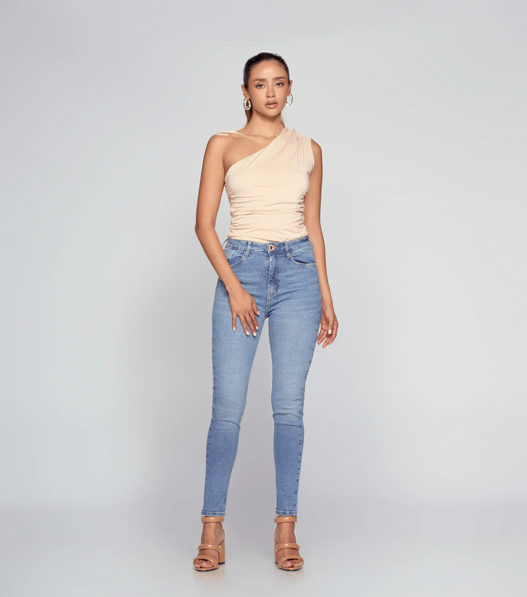Praga Jean Skinny Para Mujer Bella Derek 826622 AC