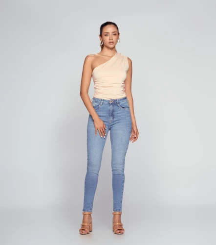 Praga Jean Skinny Para Mujer Bella DerekAD