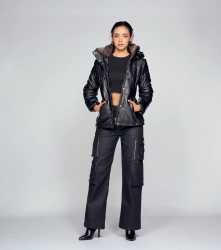 Chaqueta Para Mujer En Polipiel DerekNG