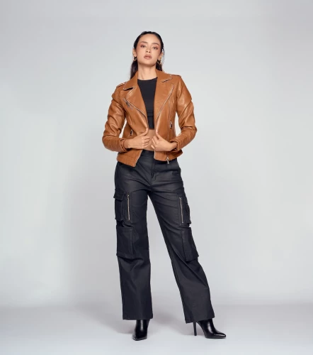 Chaqueta Para Mujer En Polipiel DerekCM