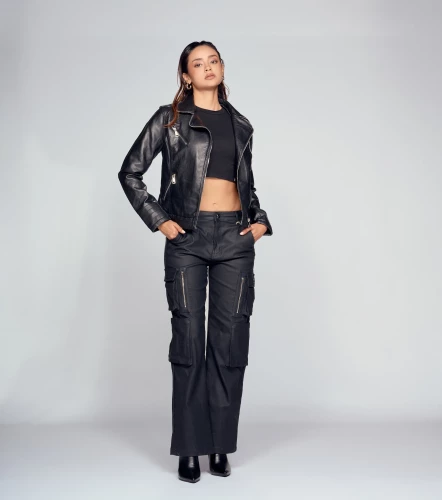 Chaqueta Para Mujer En Polipiel DerekNG