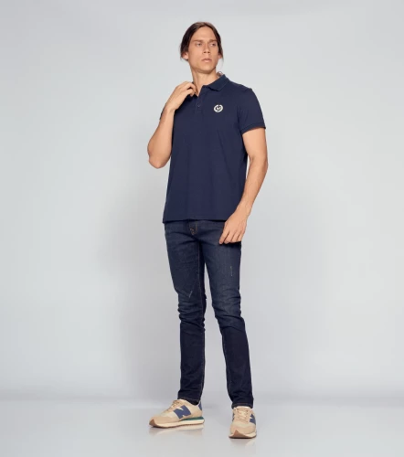 Cristian Comfort Polo Unicolor Con Cuello UnserAZ