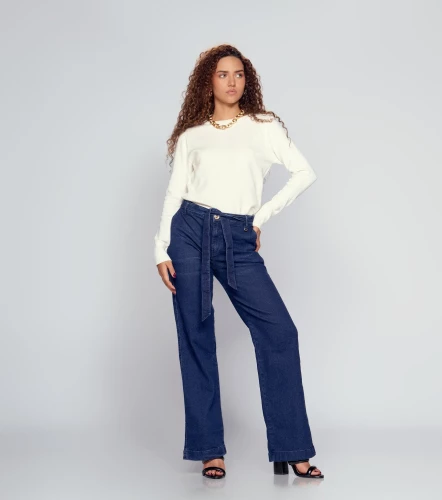 Arianna Buzo Tejido Manga Larga Unicolor DerekBL