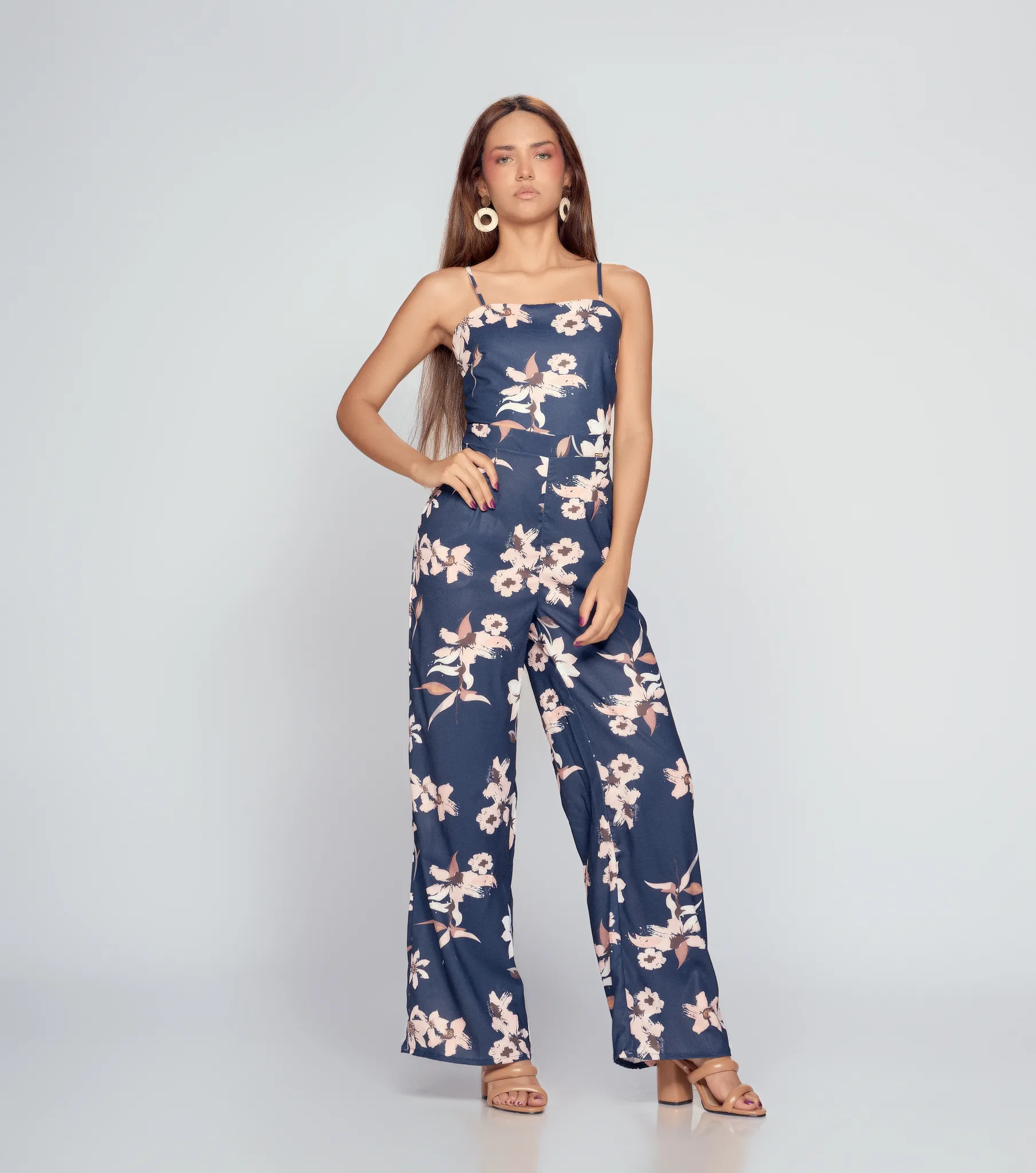 Enterizo Pantalon Largo Para Mujer Cintia Derek 834260 AZ