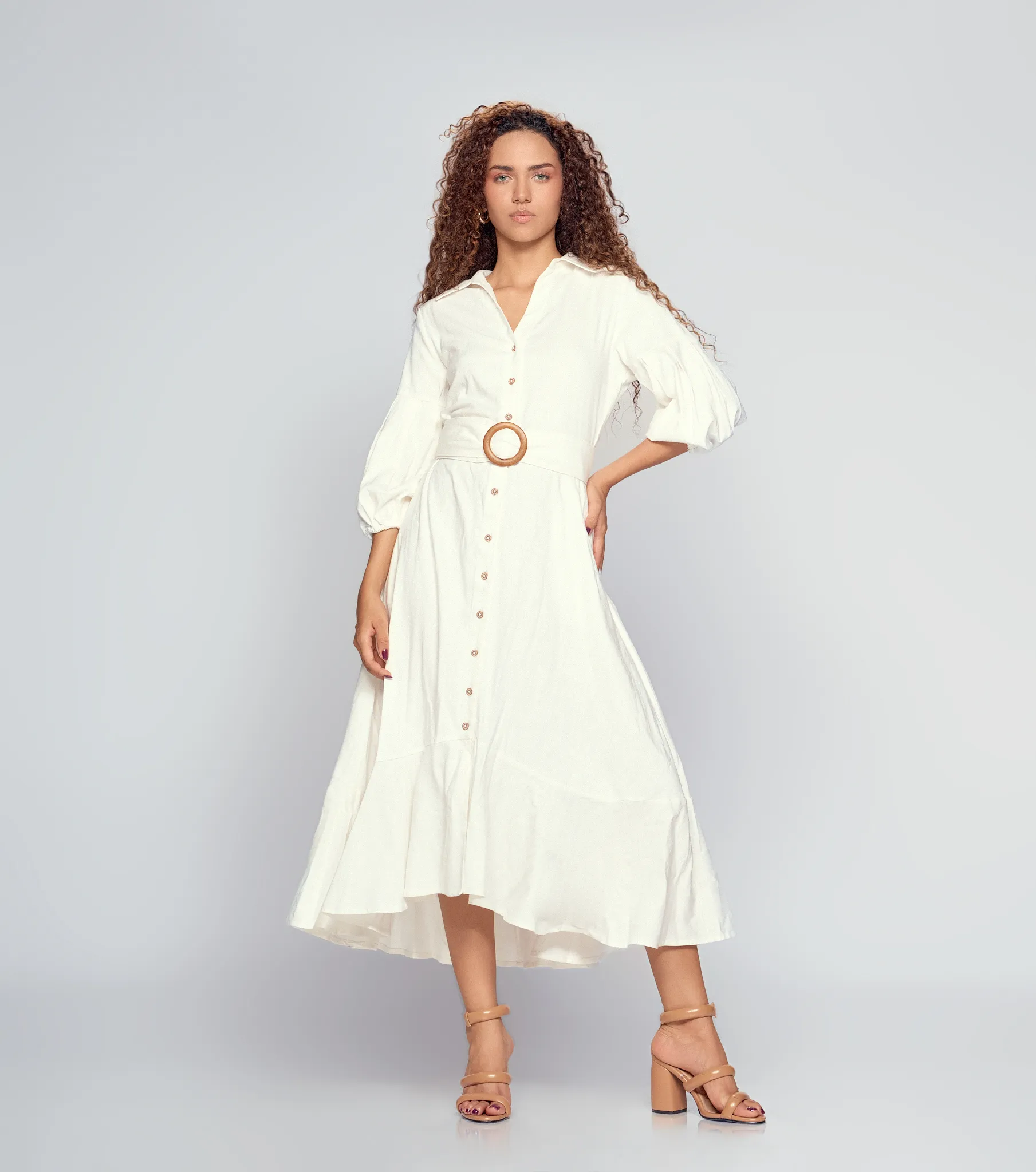 Vestido Largo Para Mujer Con Gola Derek 834368 AR