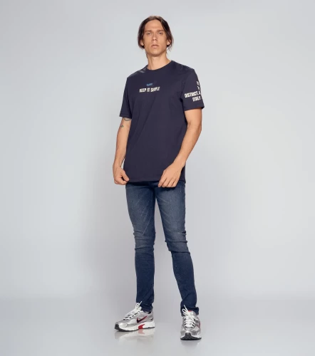 Pilot Camiseta Estampada Regular Fit Masculina GasAO