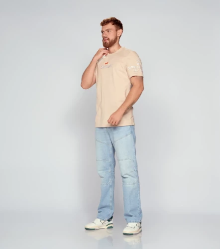 Pilot Camiseta Estampada Regular Fit Masculina GasBG