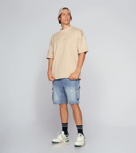 Oliver T Shirt Oversize Bordada TyperKQ