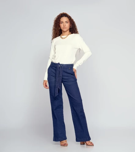 Jean Bota Recta Con Cinturon Praga Helena DerekAZ