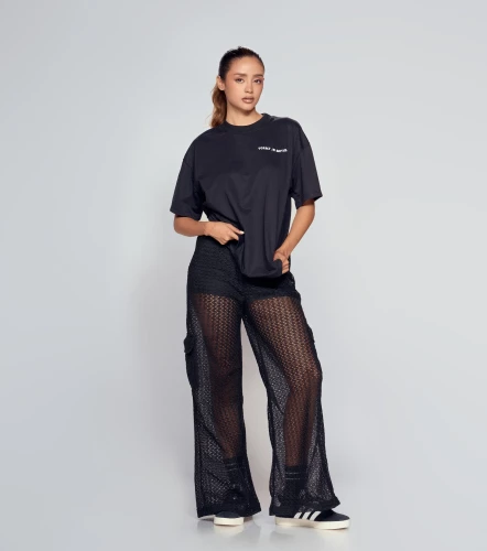 Kendal T Shirt Oversize Bordada TyperNG