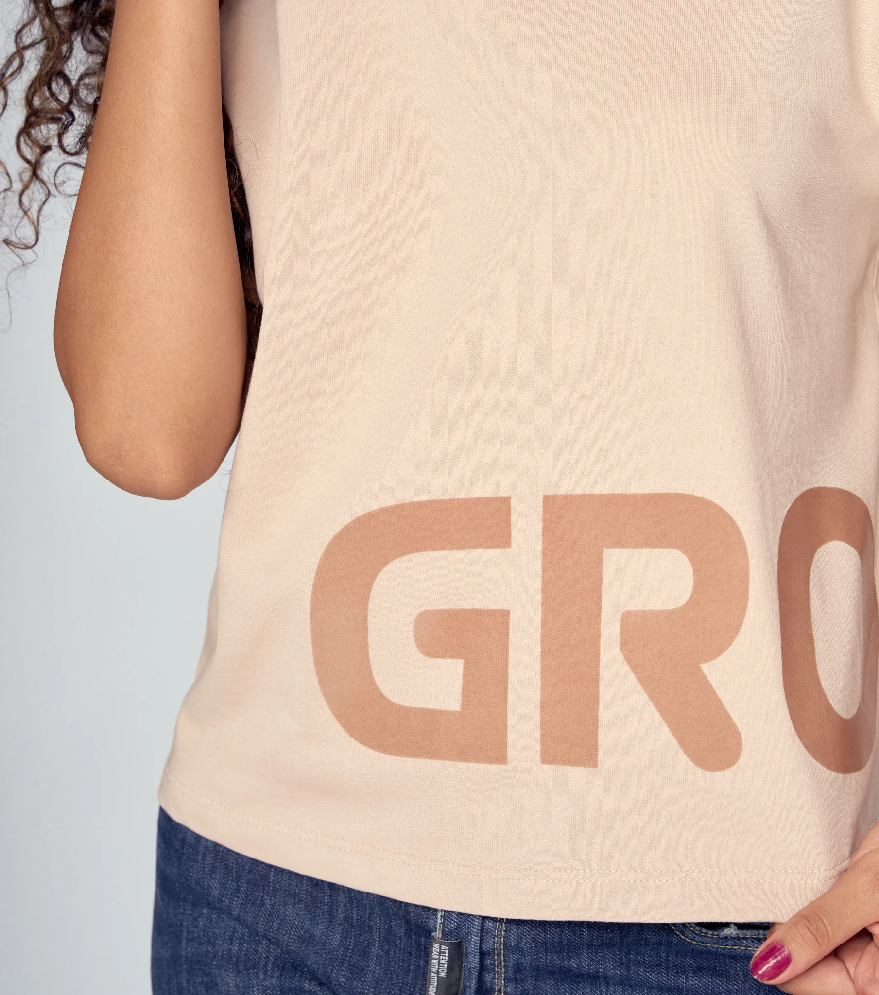 Akira T Shirt Regular Femenina Groggy 834571 BG